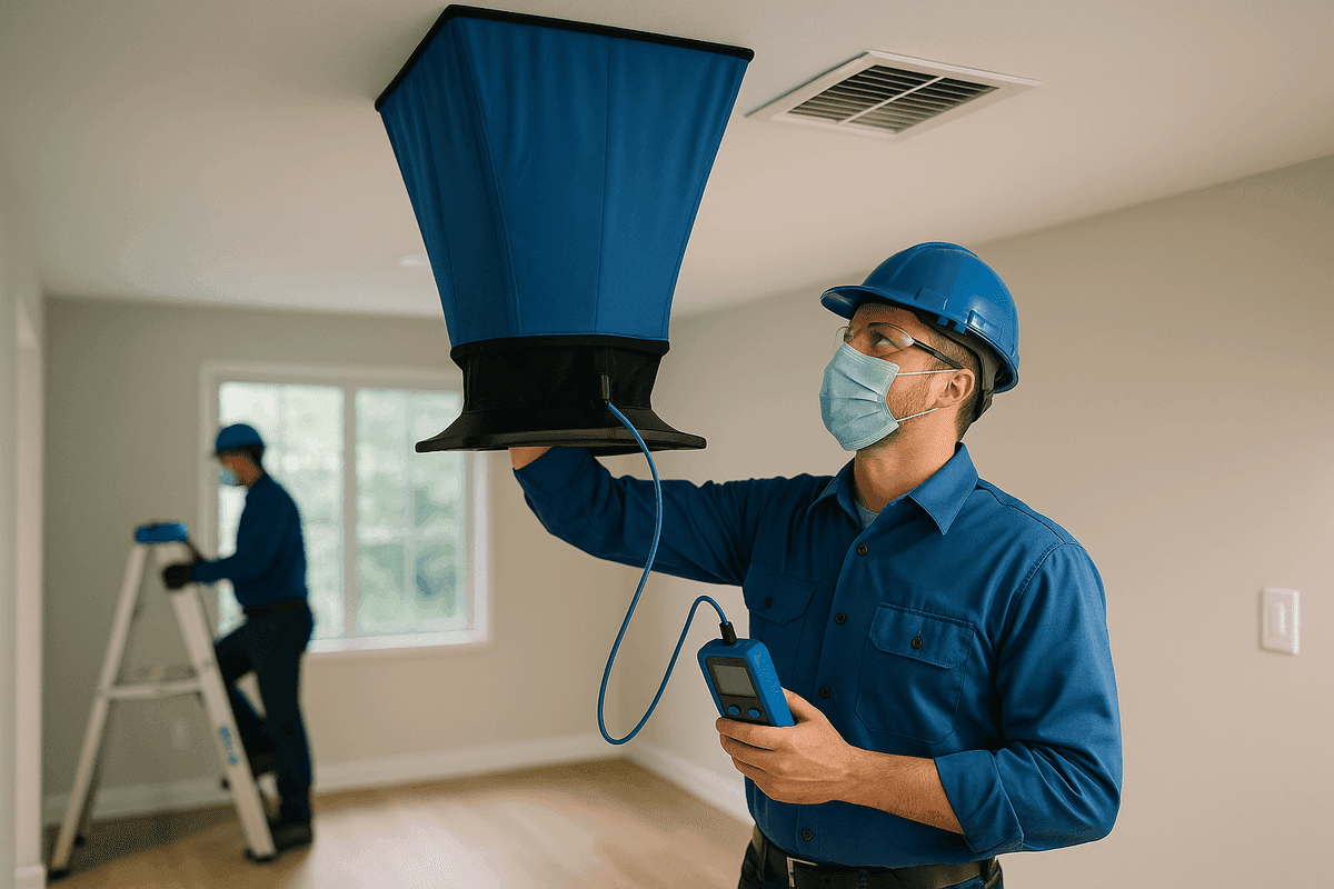 Air Balancing service by AJ's HVAC