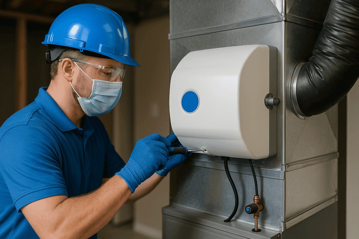 Humidifiers service by AJ's HVAC