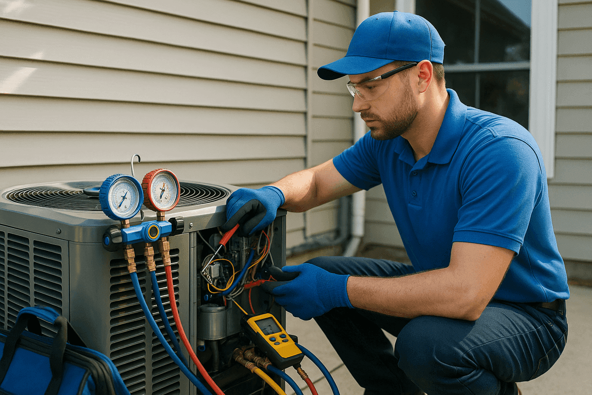 HVAC Repair service by AJ's HVAC