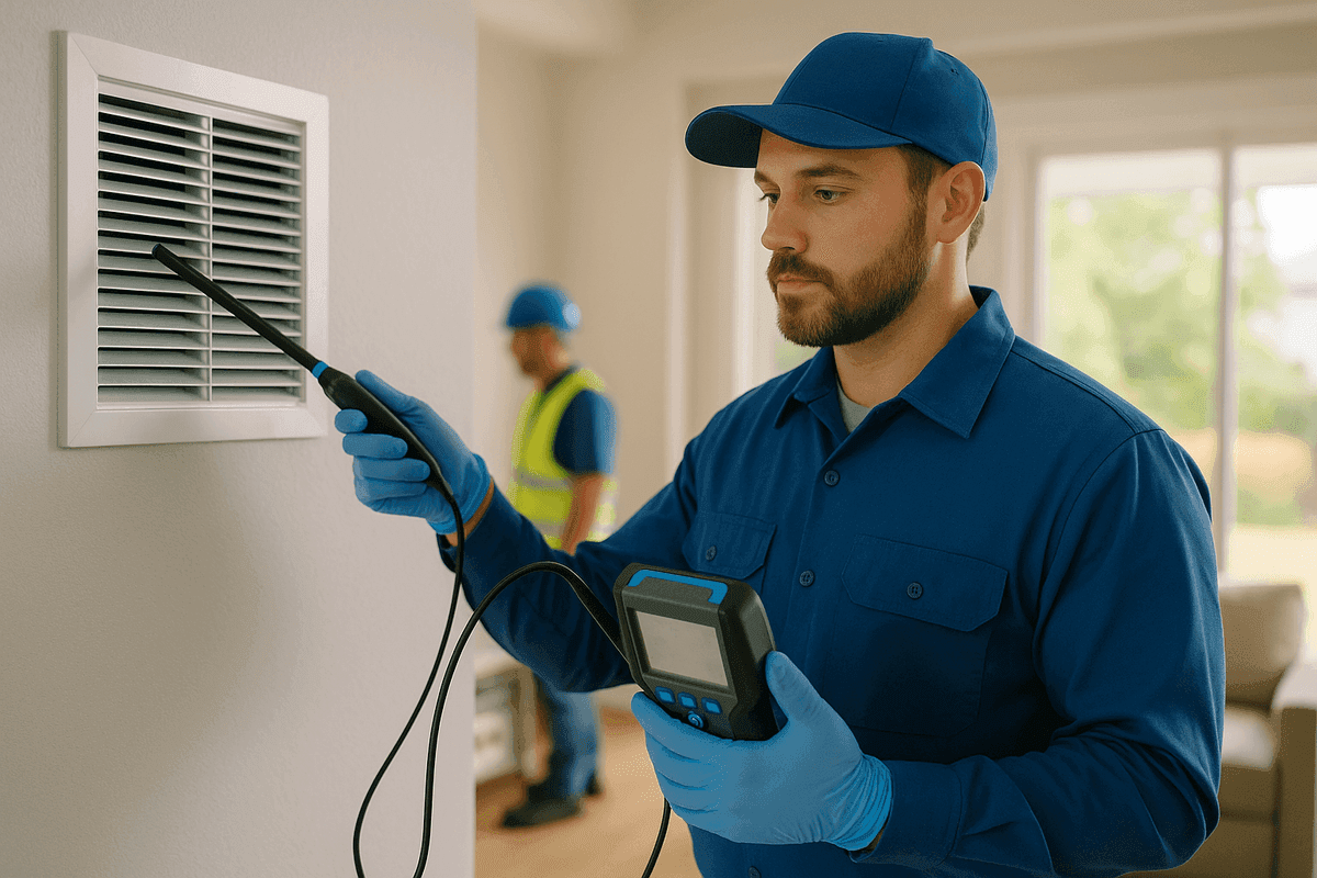 IAQ Testing service by AJ's HVAC