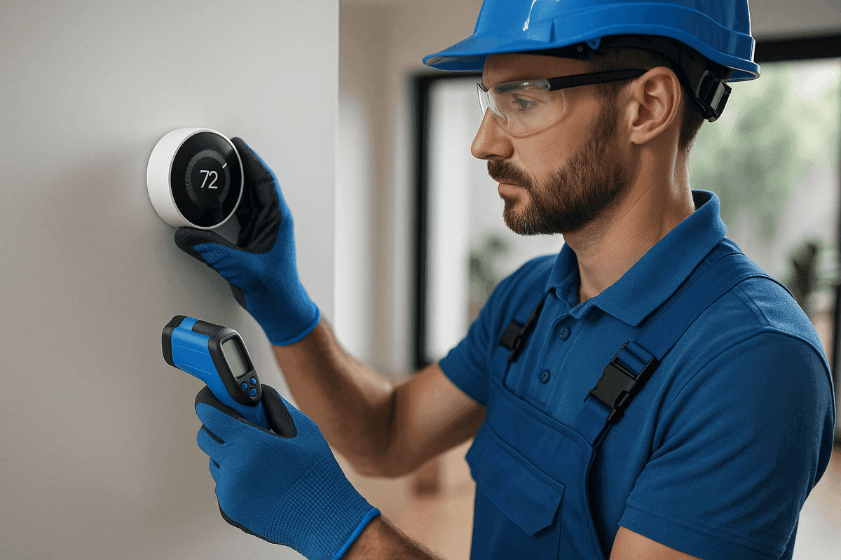Thermostats service by AJ's HVAC