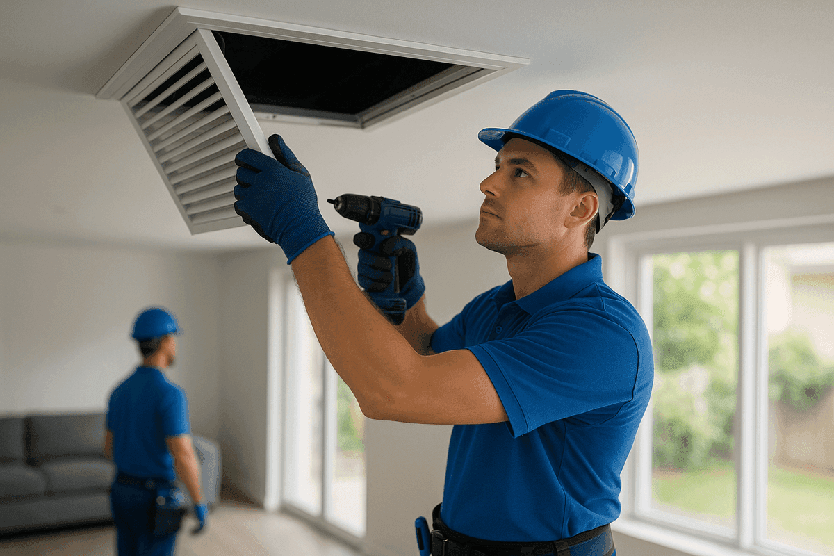 Ventallation service by AJ's HVAC
