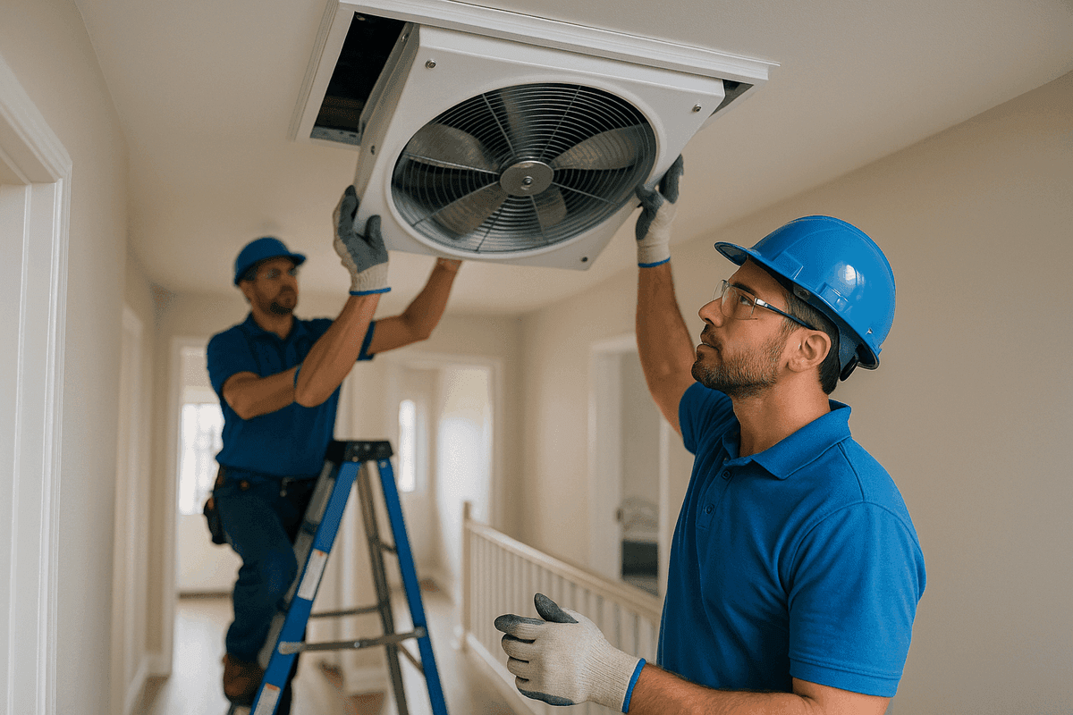 Whole-House Fans service by AJ's HVAC