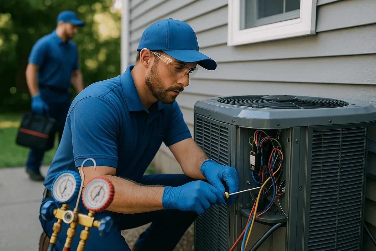 AC Repair service by AJ's HVAC
